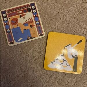 Colorful Art Coasters Set by Nespresso